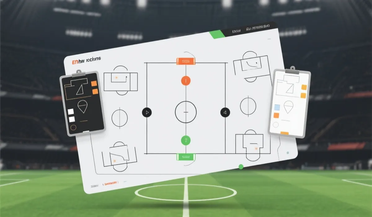 淘汰赛对阵图的视觉化概念，象征多路径推演与决赛组合设想